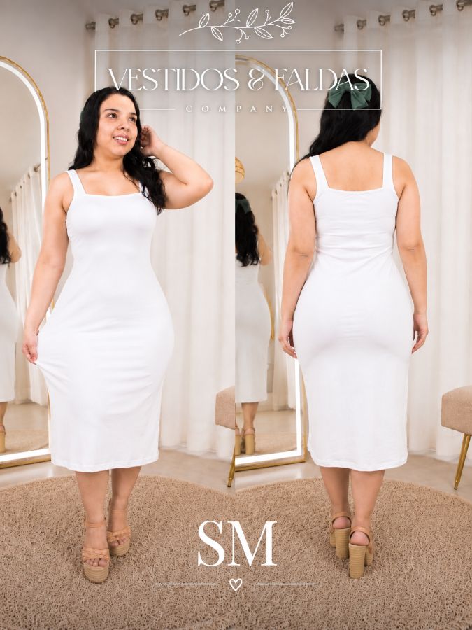 Forro para vestido color blanco